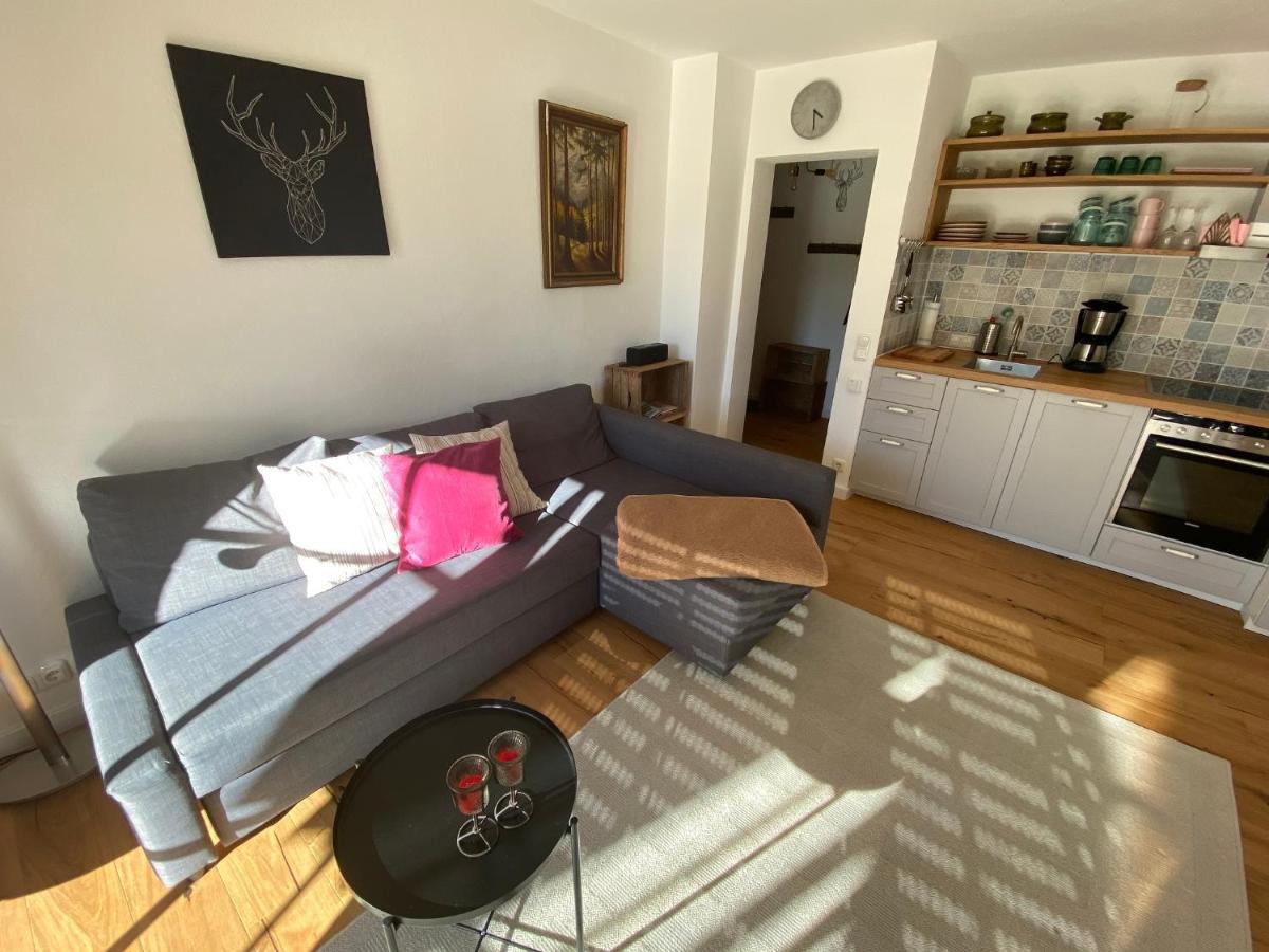 Ferienwohnung Am Burgberg 玛奇施泰因 外观 照片